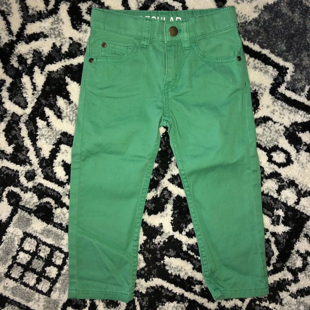 Boys Green Pants/Jeans